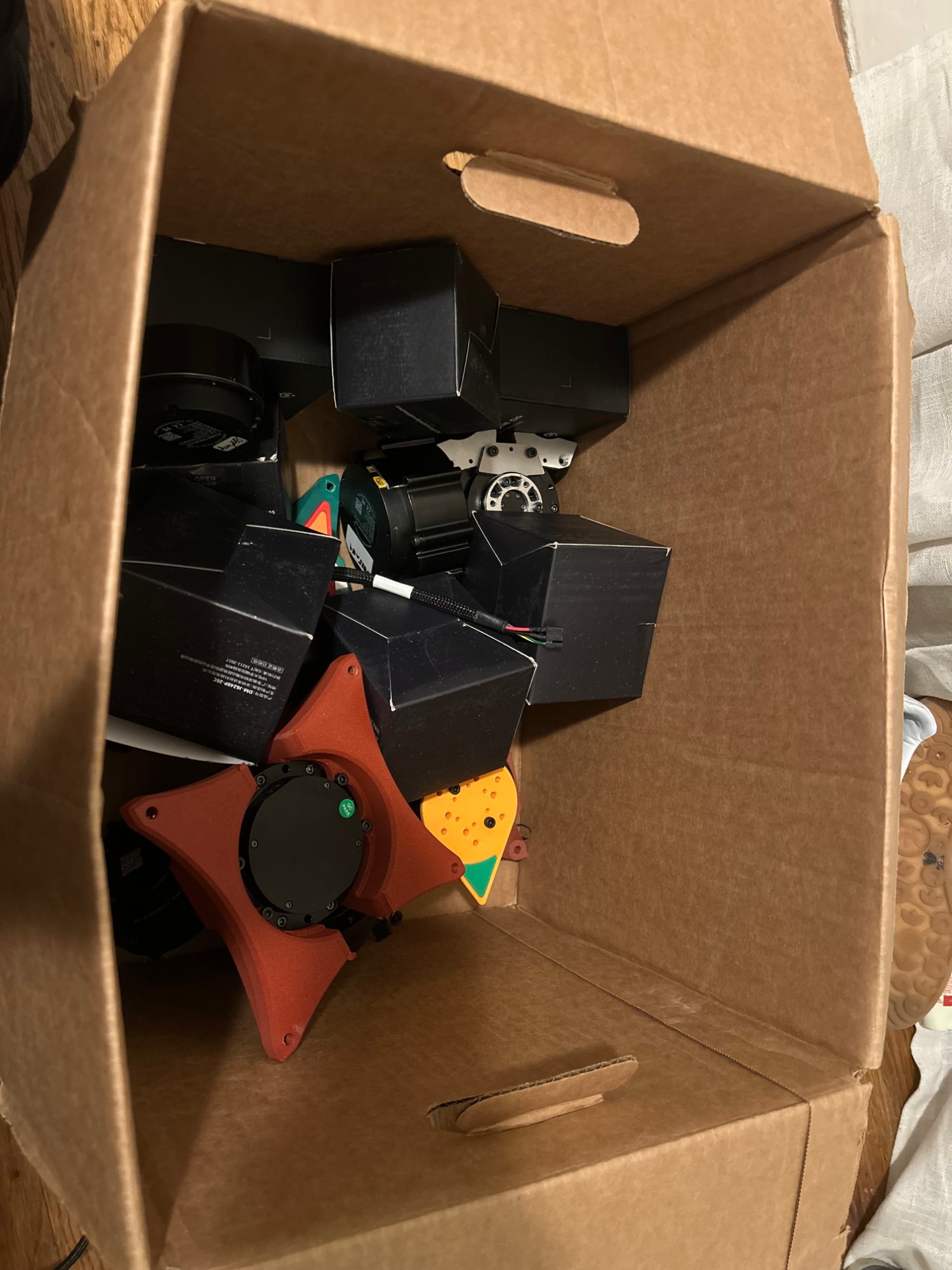 BevoBot actuators and hardware